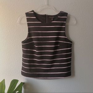 Banana Republic Striped Cropped Tank